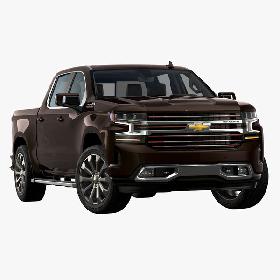 3D 2019 Chevrolet Silverado High Country